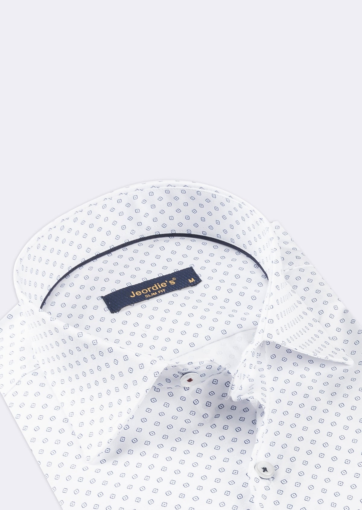 White - Navy Long Sleeve Shirt