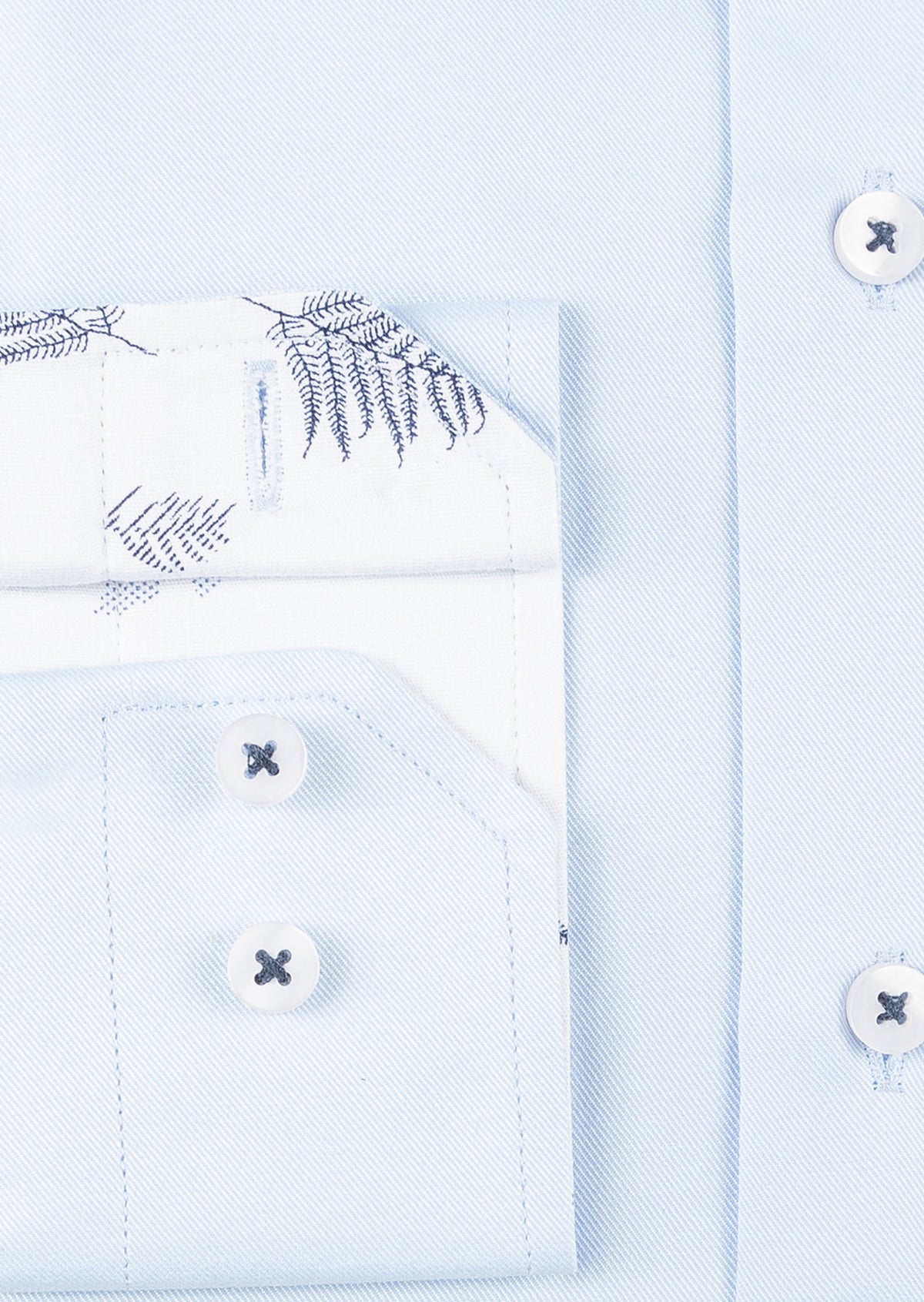 Blue Long Sleeve Shirt