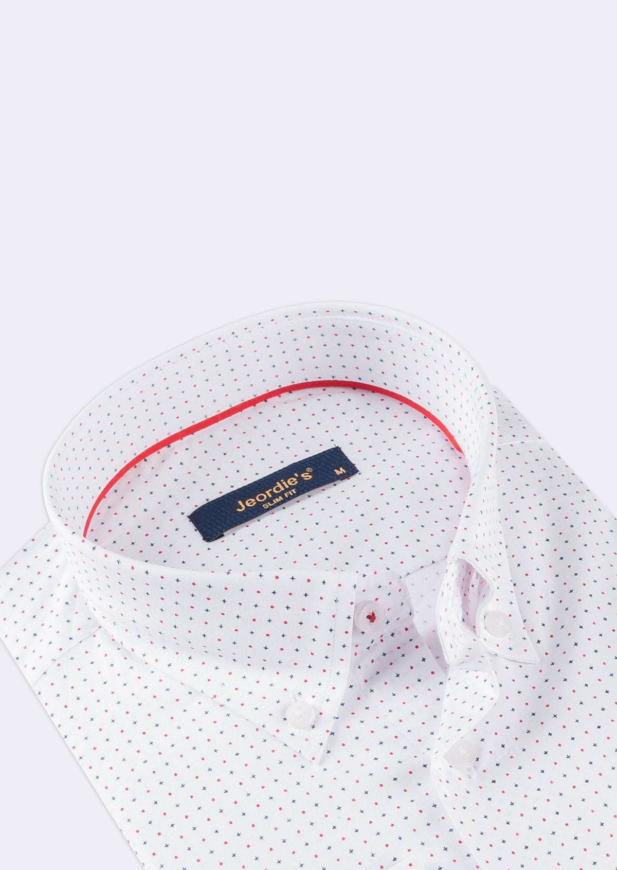 White - Navy Long Sleeve Shirt