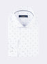 White - Navy Long Sleeve Shirt