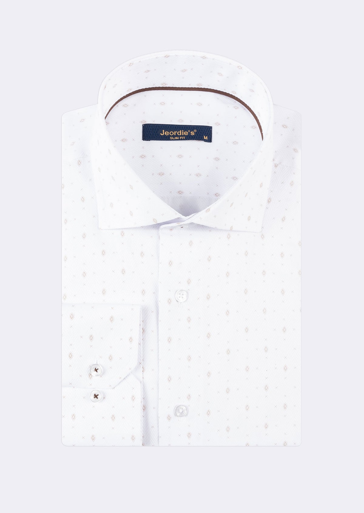White - Beige Long Sleeve Shirt