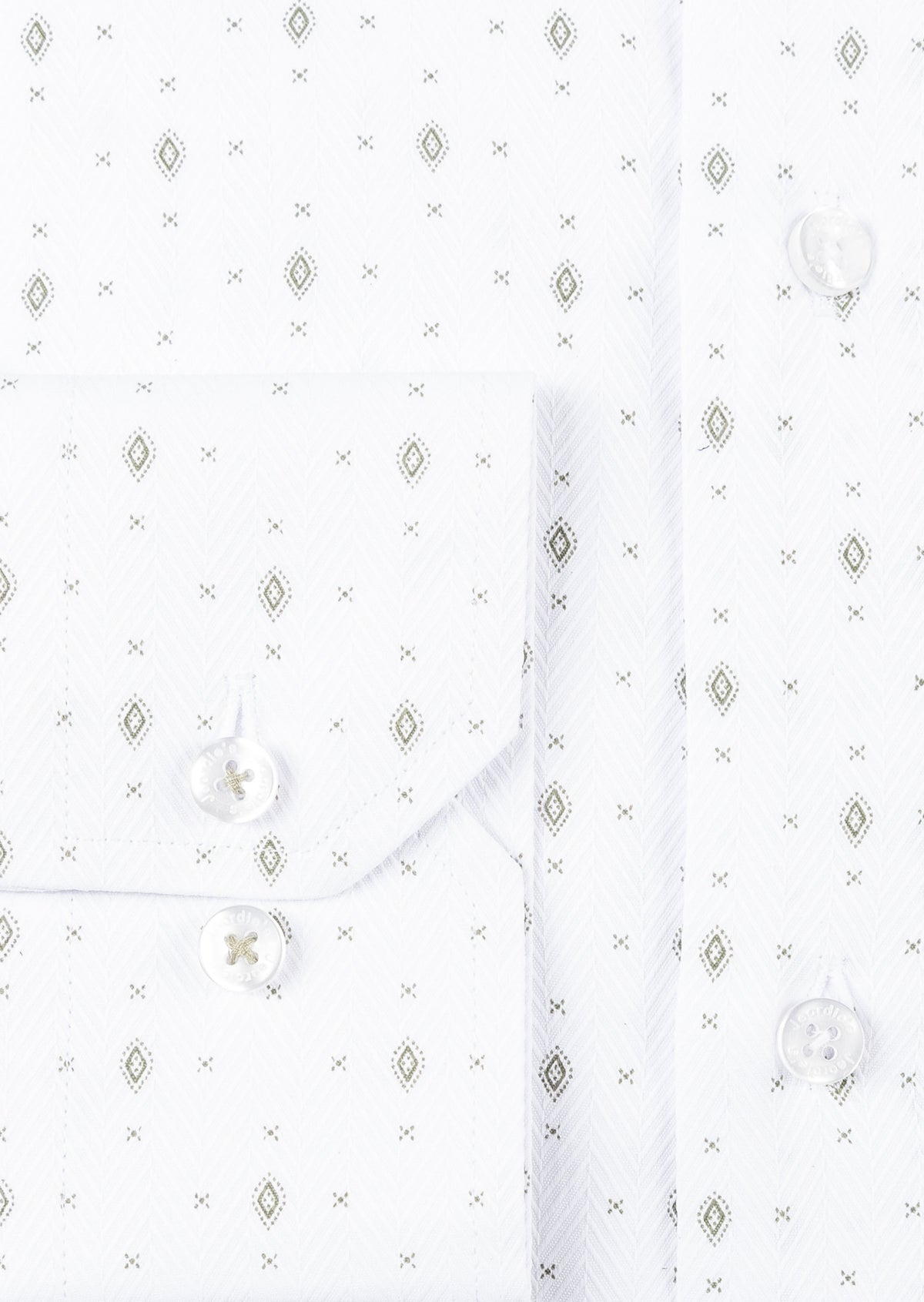 White - Khaki Long Sleeve Shirt