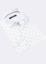 White - Khaki Long Sleeve Shirt
