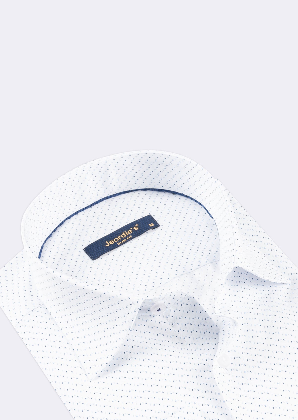 White - Navy Long Sleeve Shirt