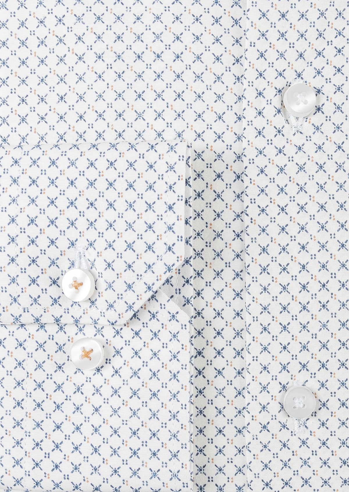White - Beige Long Sleeve Shirt