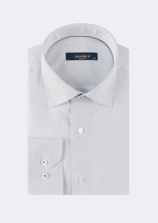 White - Black Long Sleeve Shirt