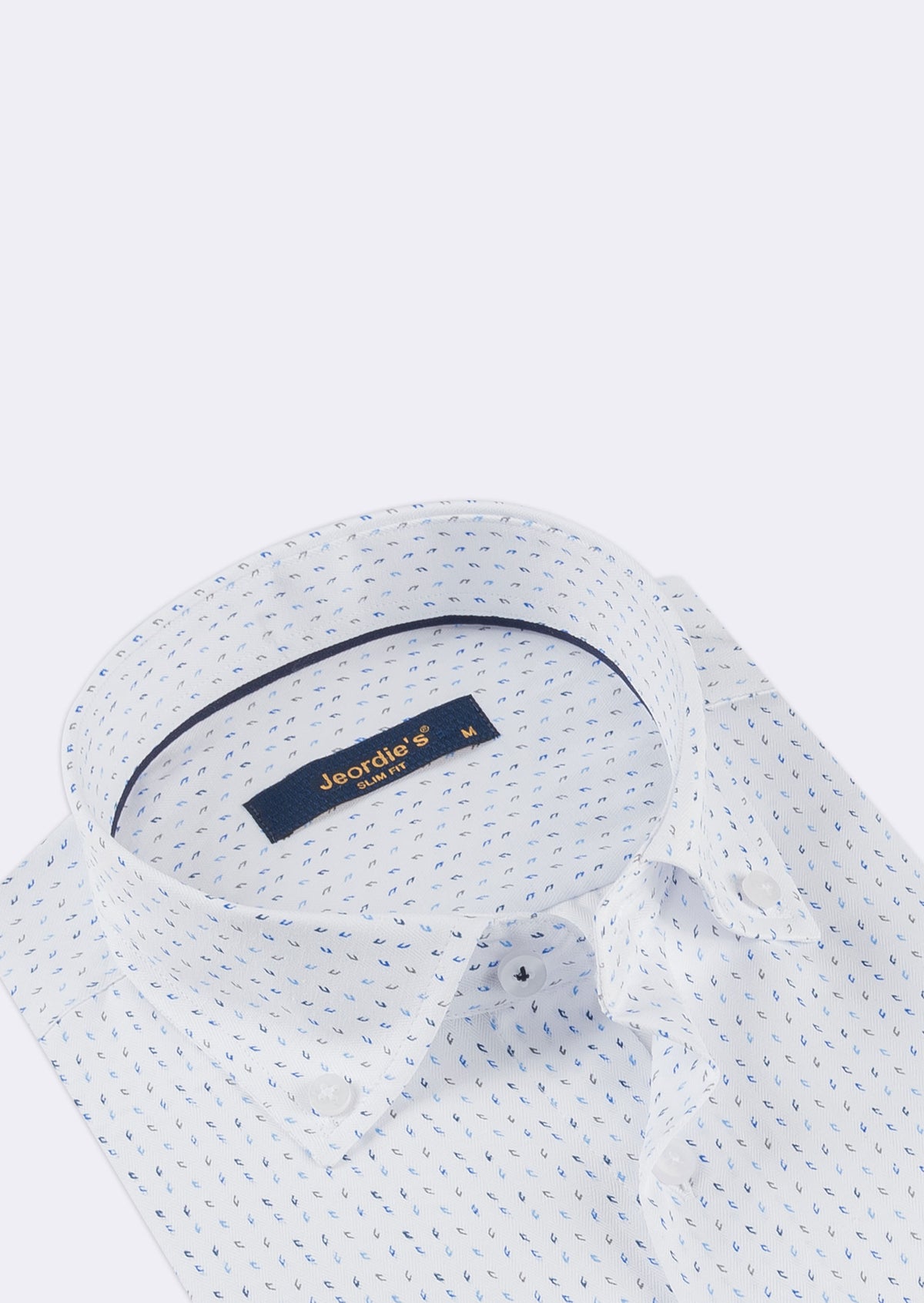 White - Navy Long Sleeve Shirt