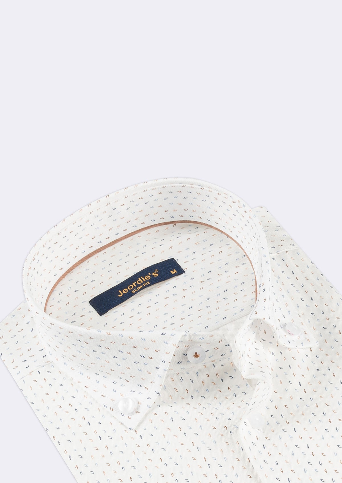 White - Beige Long Sleeve Shirt