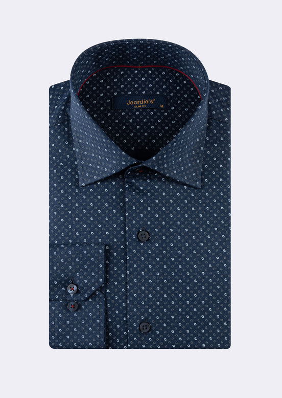 Navy - Blue Long Sleeve Shirt