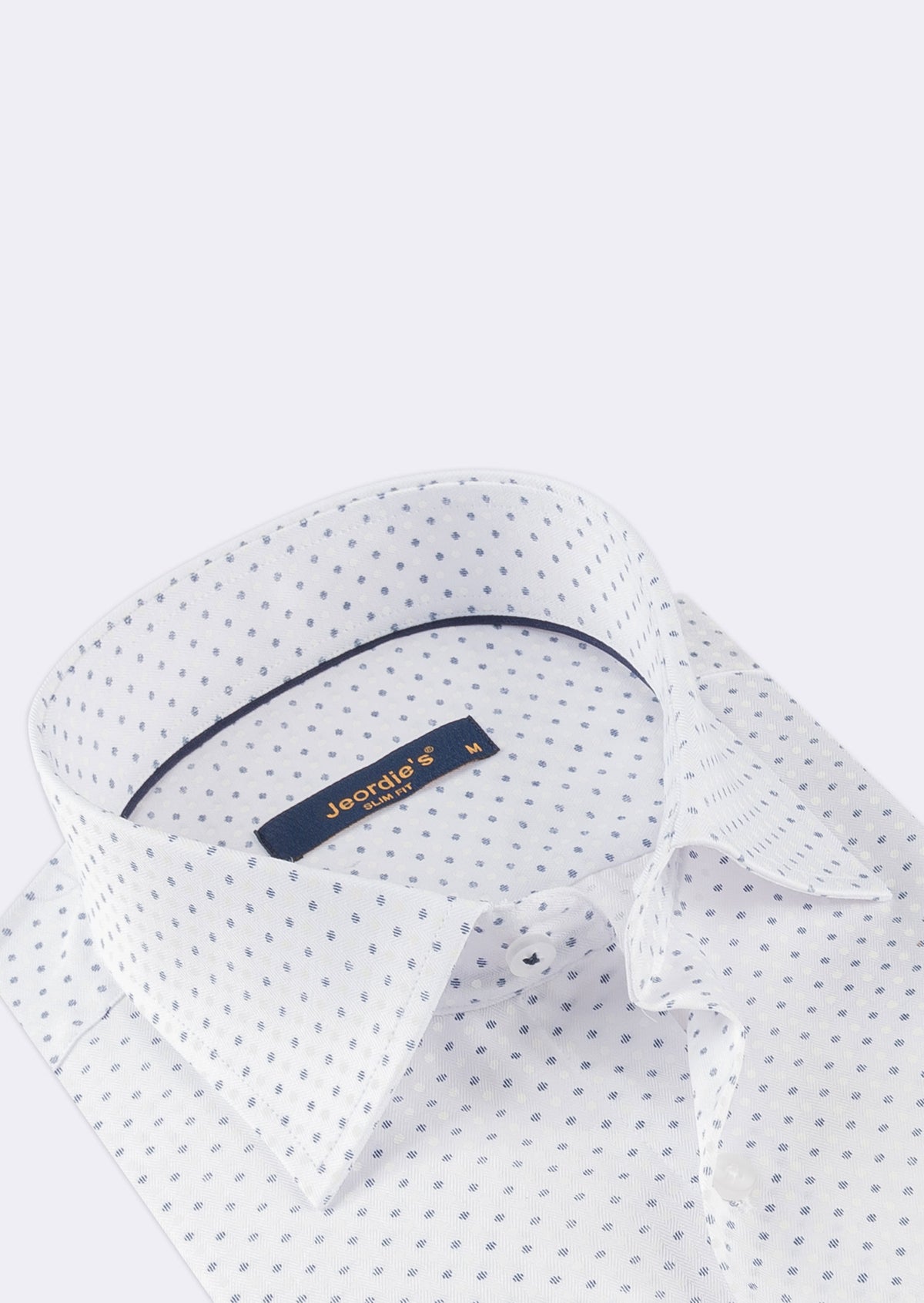 White - Navy Long Sleeve Shirt