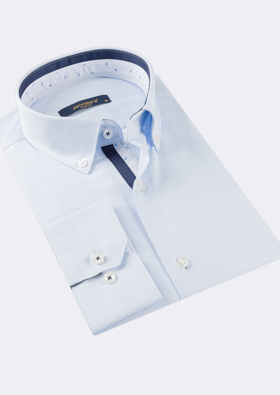 Blue Long Sleeve Shirt