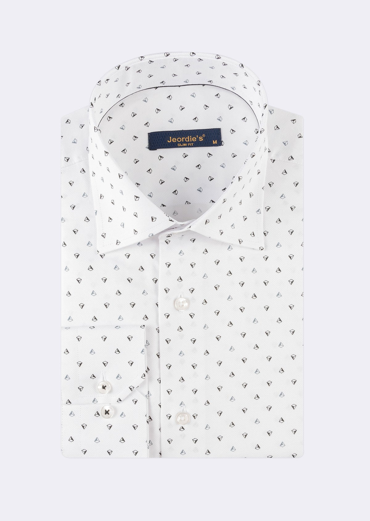 White - Black Long Sleeve Shirt