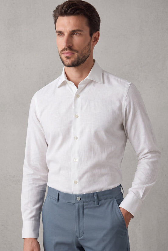 White Long Sleeve Shirt