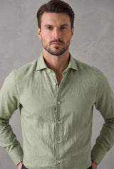 Green Long Sleeve Shirt