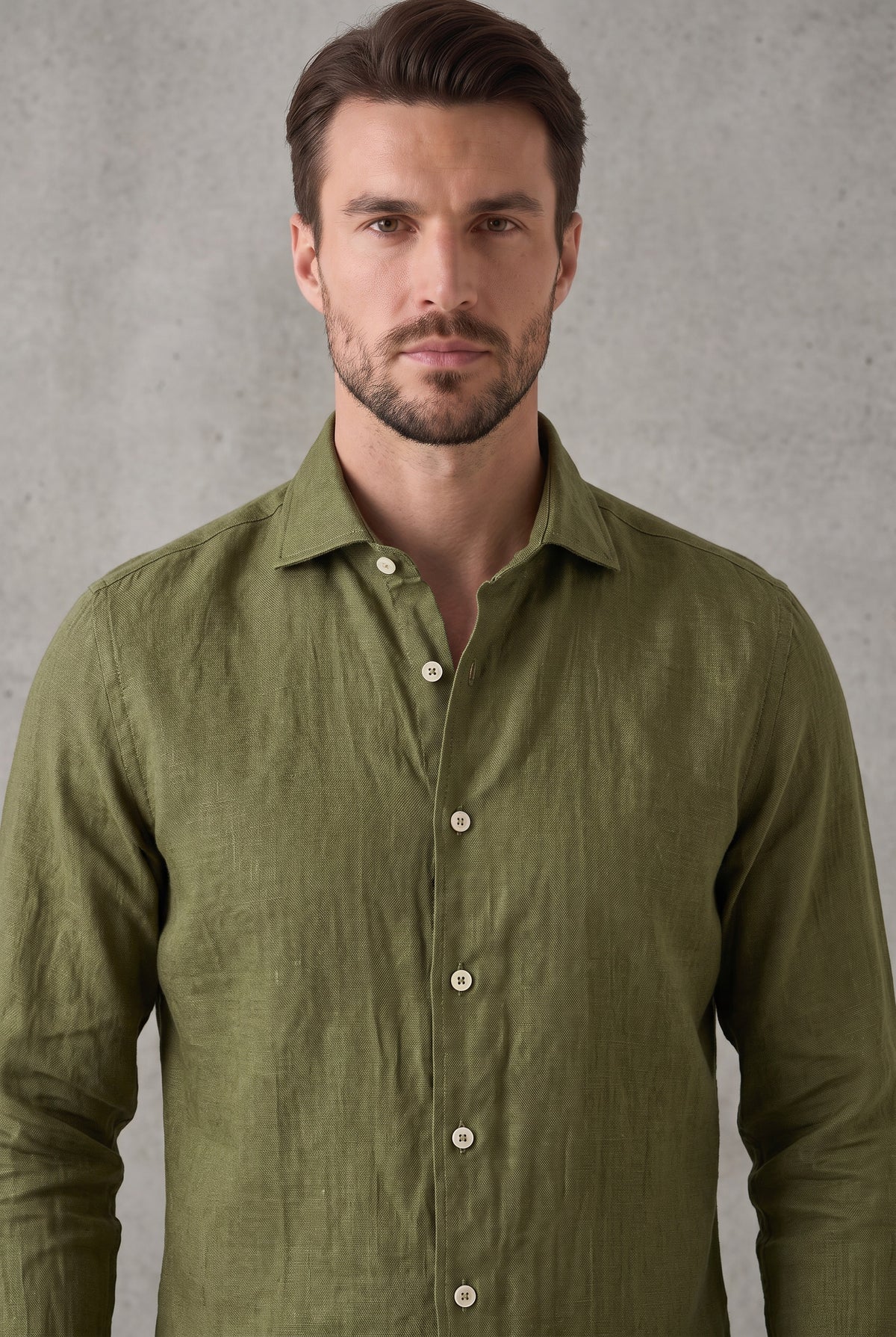 Khaki Long Sleeve Shirt