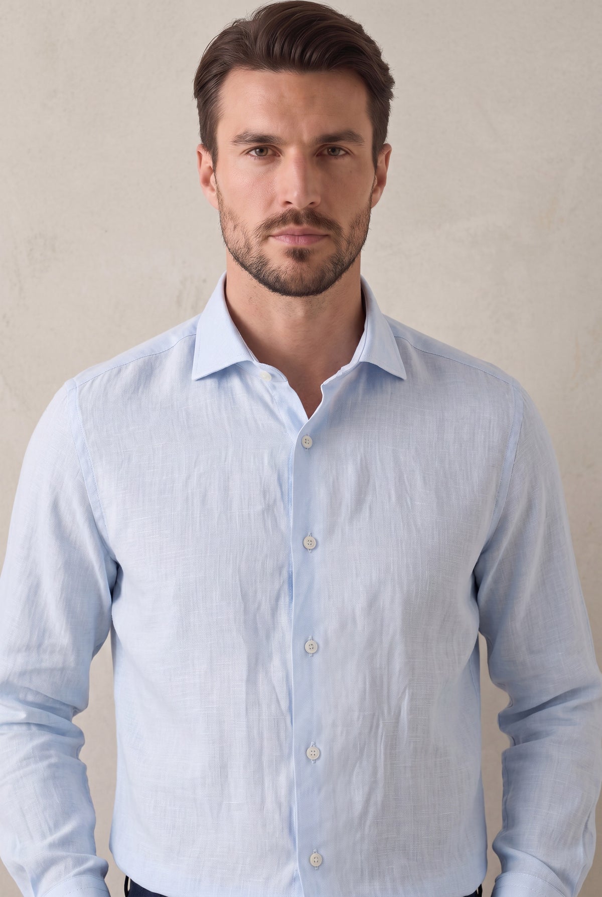 Blue Long Sleeve Shirt