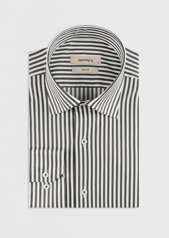 White - Black Long Sleeve Shirt