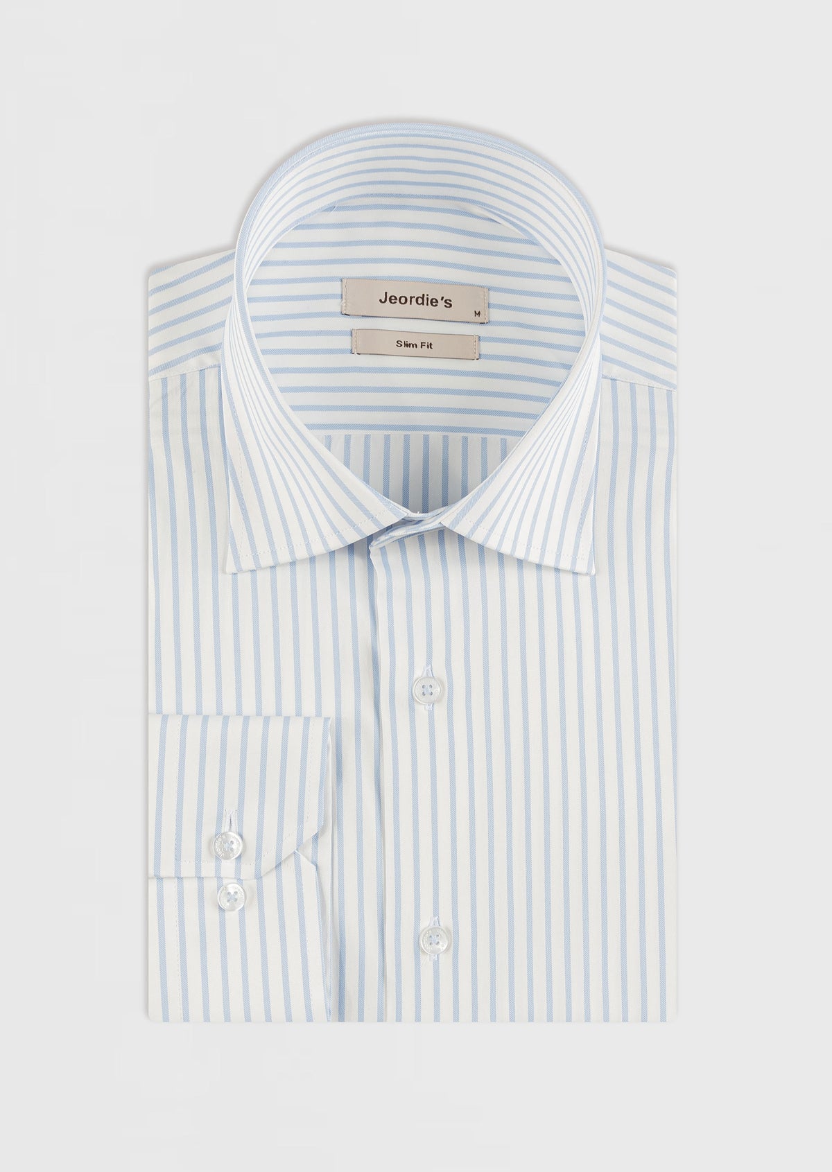 White - Blue Long Sleeve Shirt