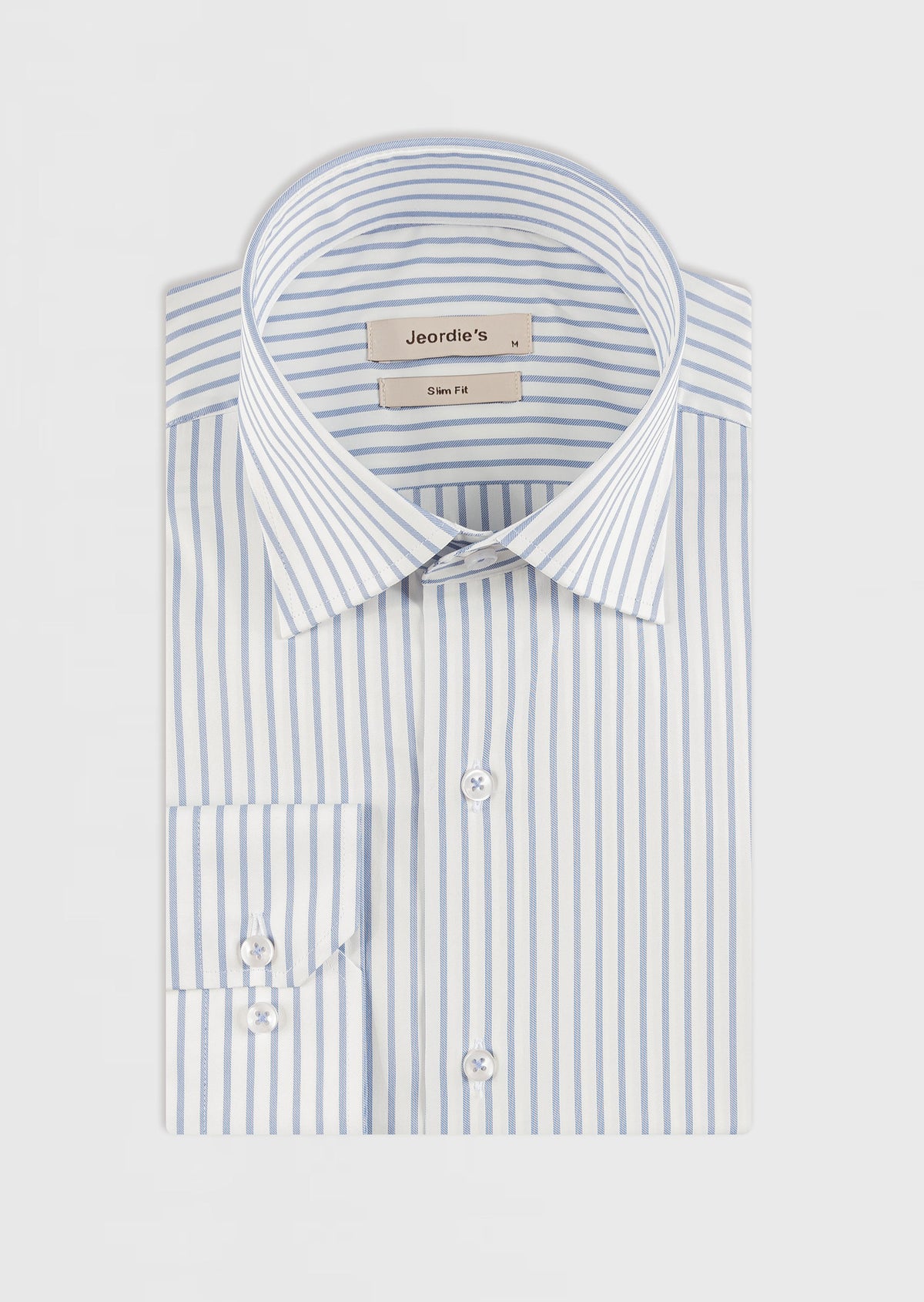 White - Indigo Long Sleeve Shirt