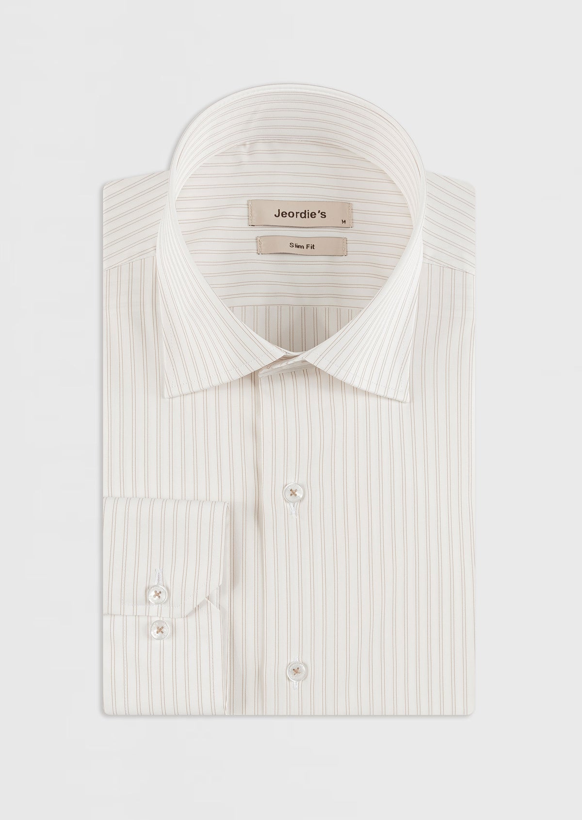White - Beige Long Sleeve Shirt