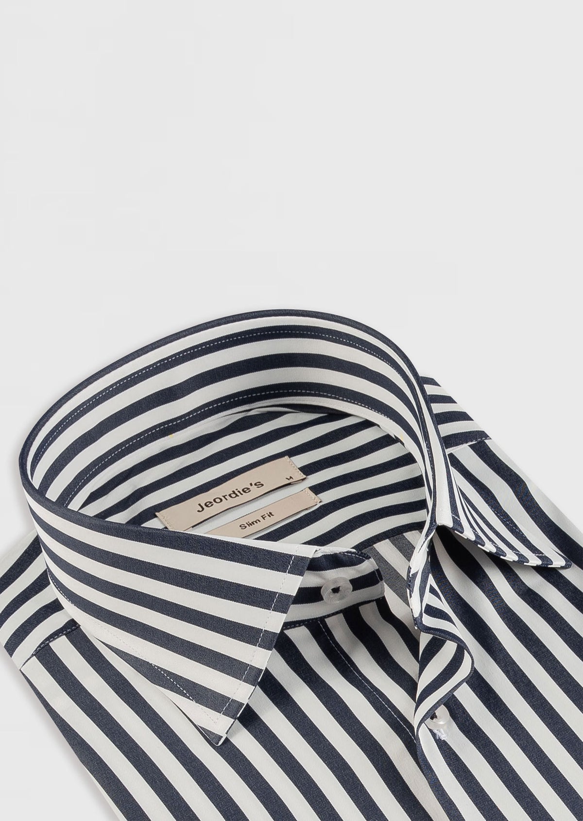 White - Navy Long Sleeve Shirt