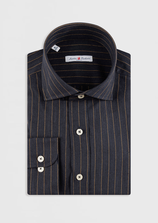 Black - Yellow Long Sleeve Shirt