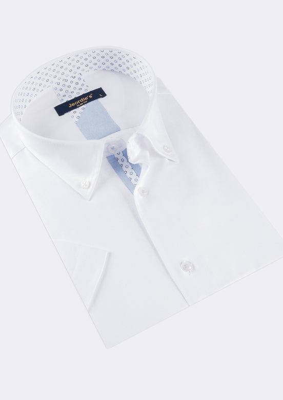 White Short Sleeve Shirt