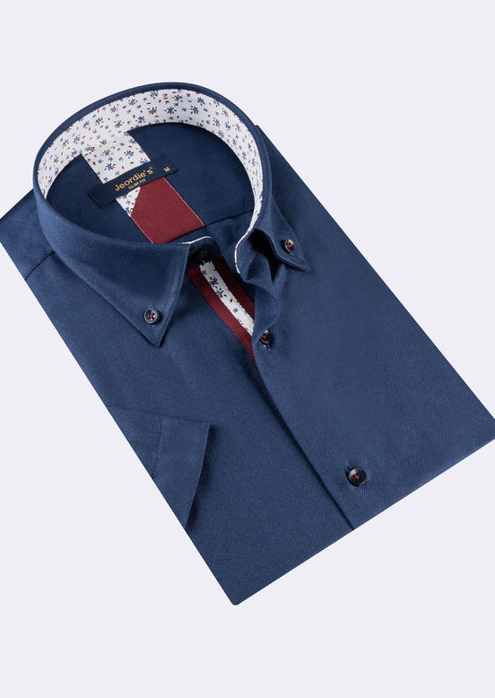 Navy Short Sleeve Shirt