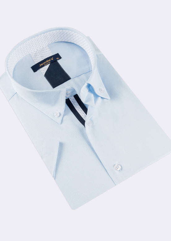 Blue Short Sleeve Shirt