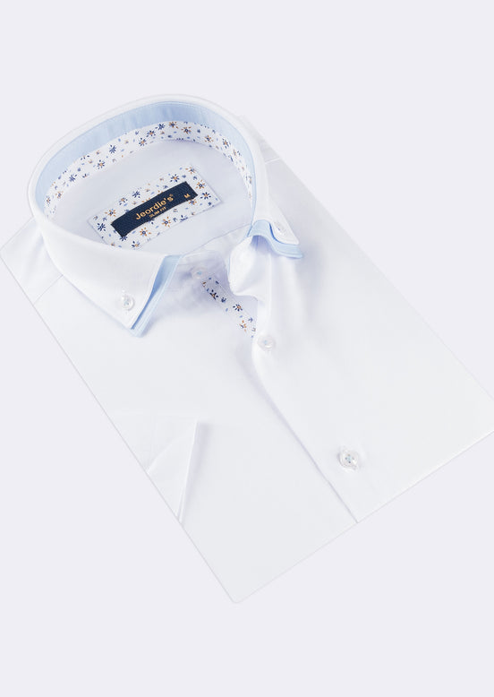 White Short Sleeve Shirt