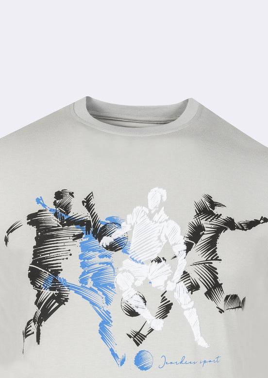 Grey Crew Neck T-shirt