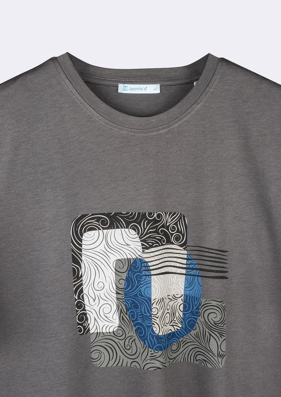 Grey Crew Neck T-shirt