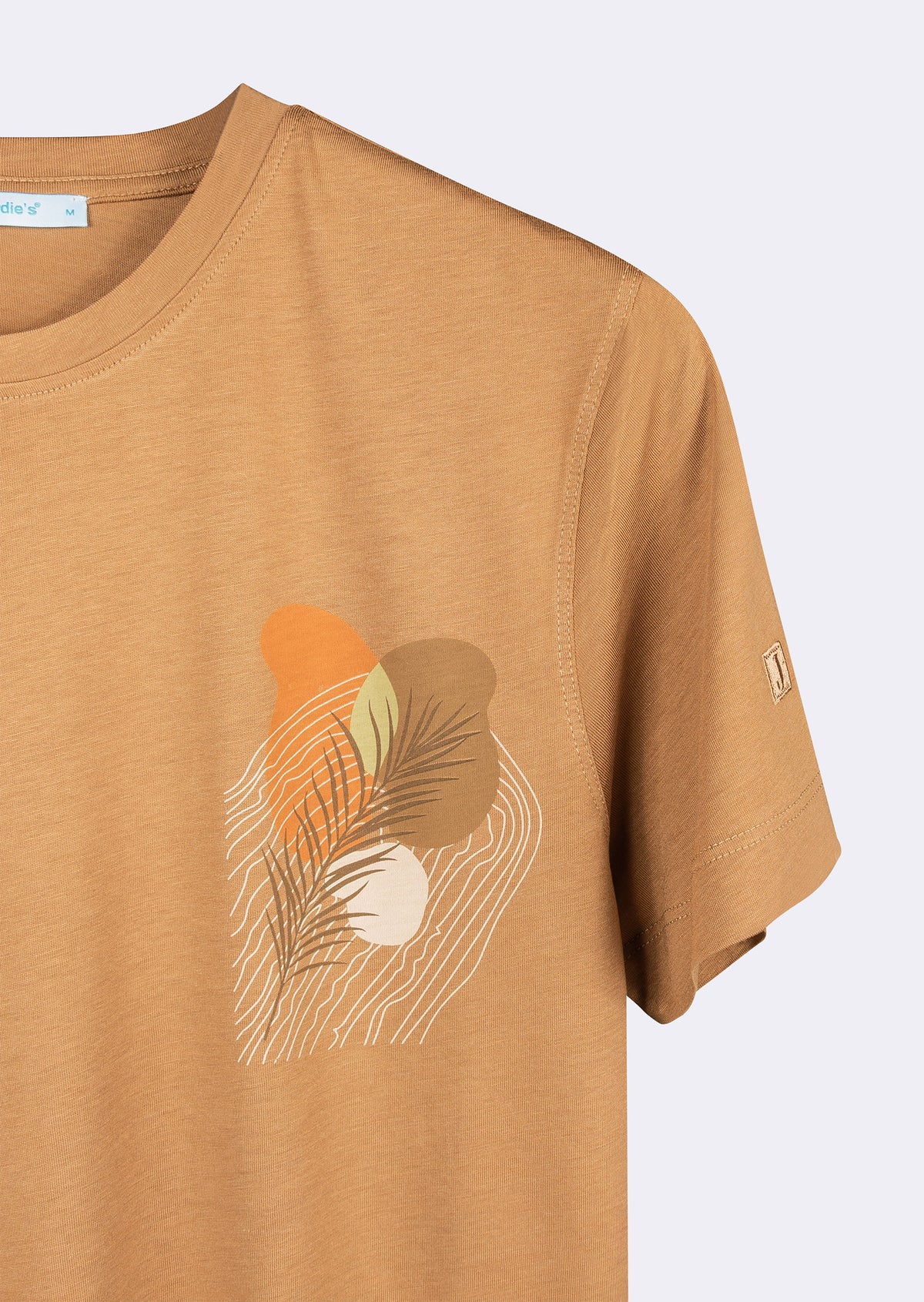 Taupe Crew Neck T-shirt