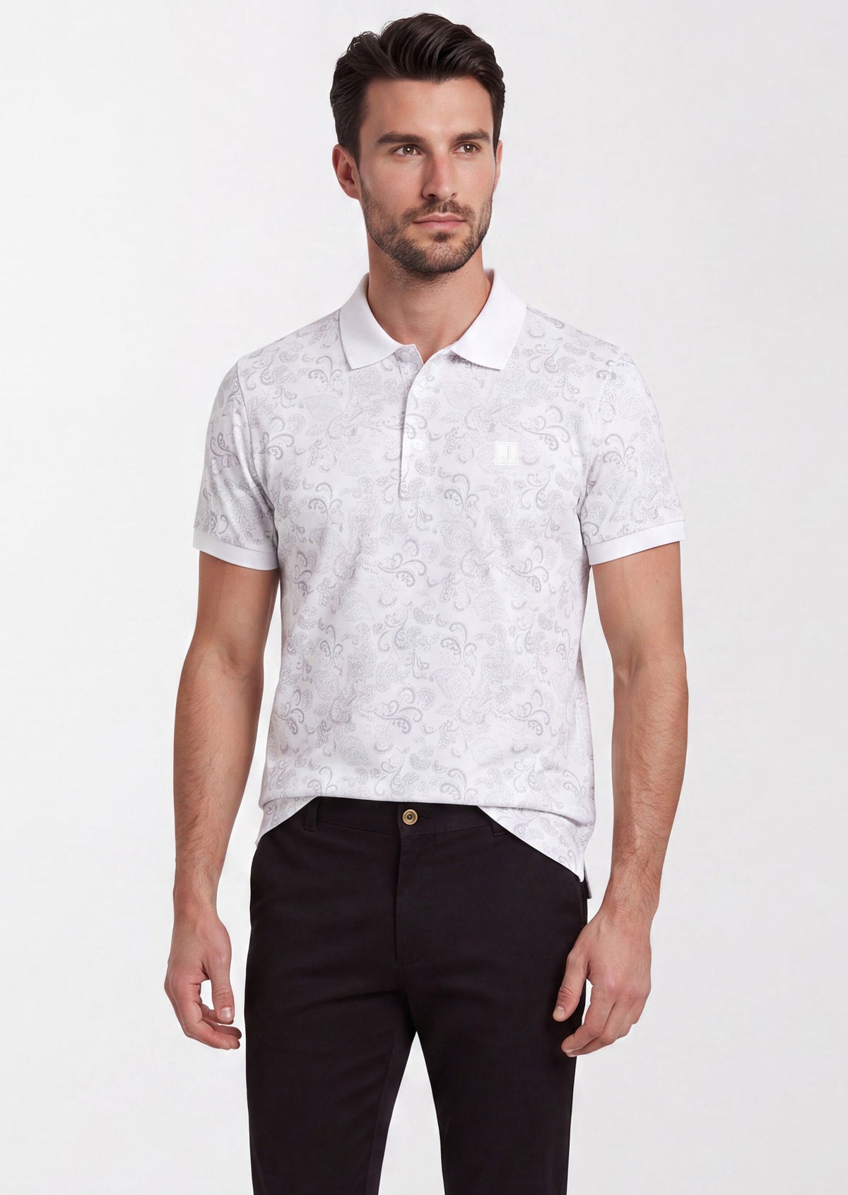 White Polo T-Shirt