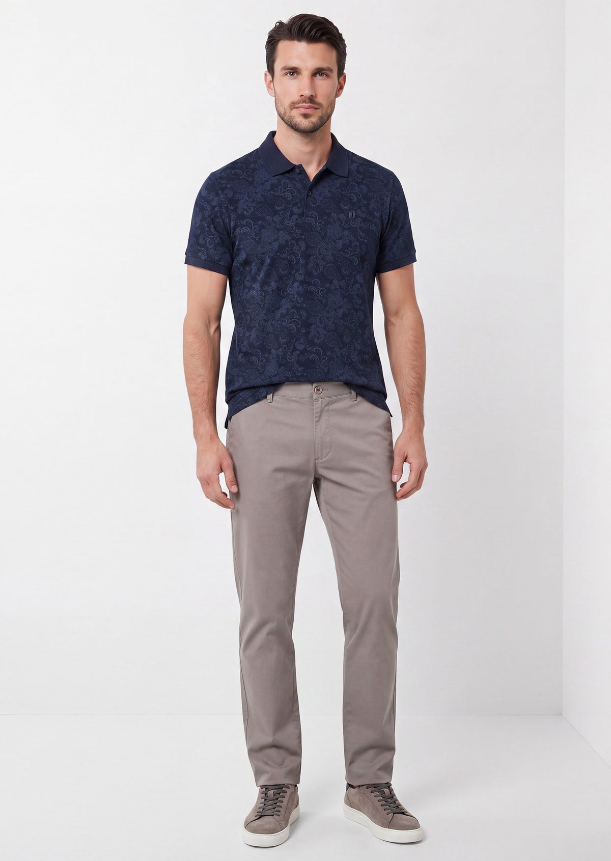 Navy Polo T-Shirt