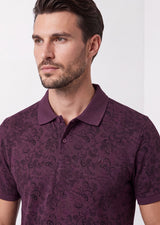 Dark Purple Polo T-Shirt