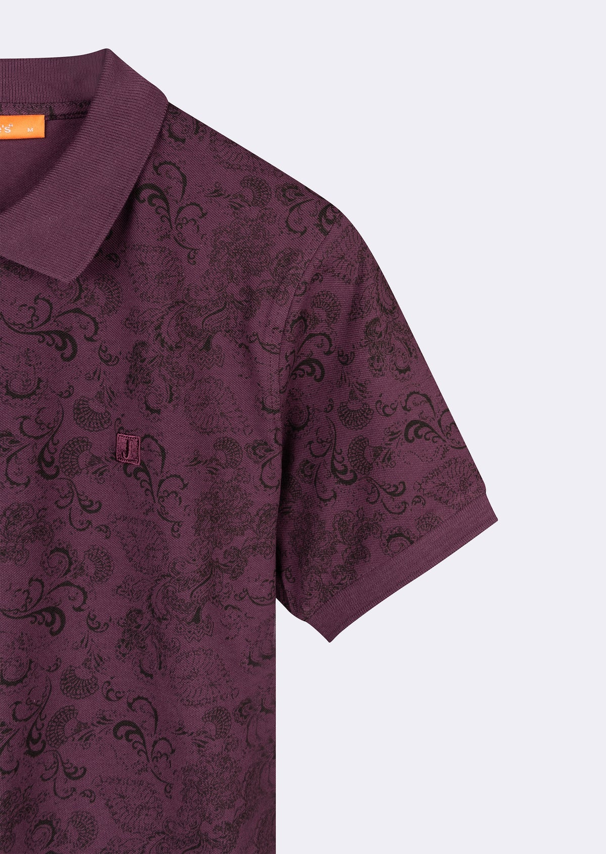 Dark Purple Polo T-Shirt