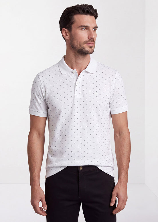White Polo T-Shirt
