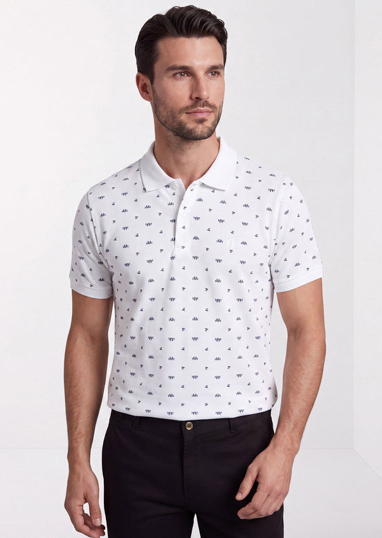 White Polo T-Shirt