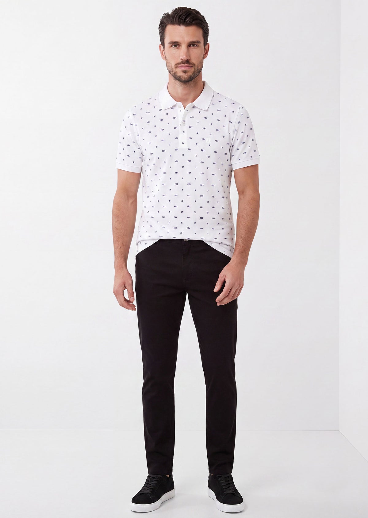 White Polo T-Shirt