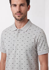 Ice Grey Polo T-Shirt