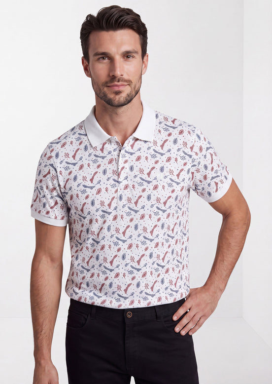White Polo T-Shirt