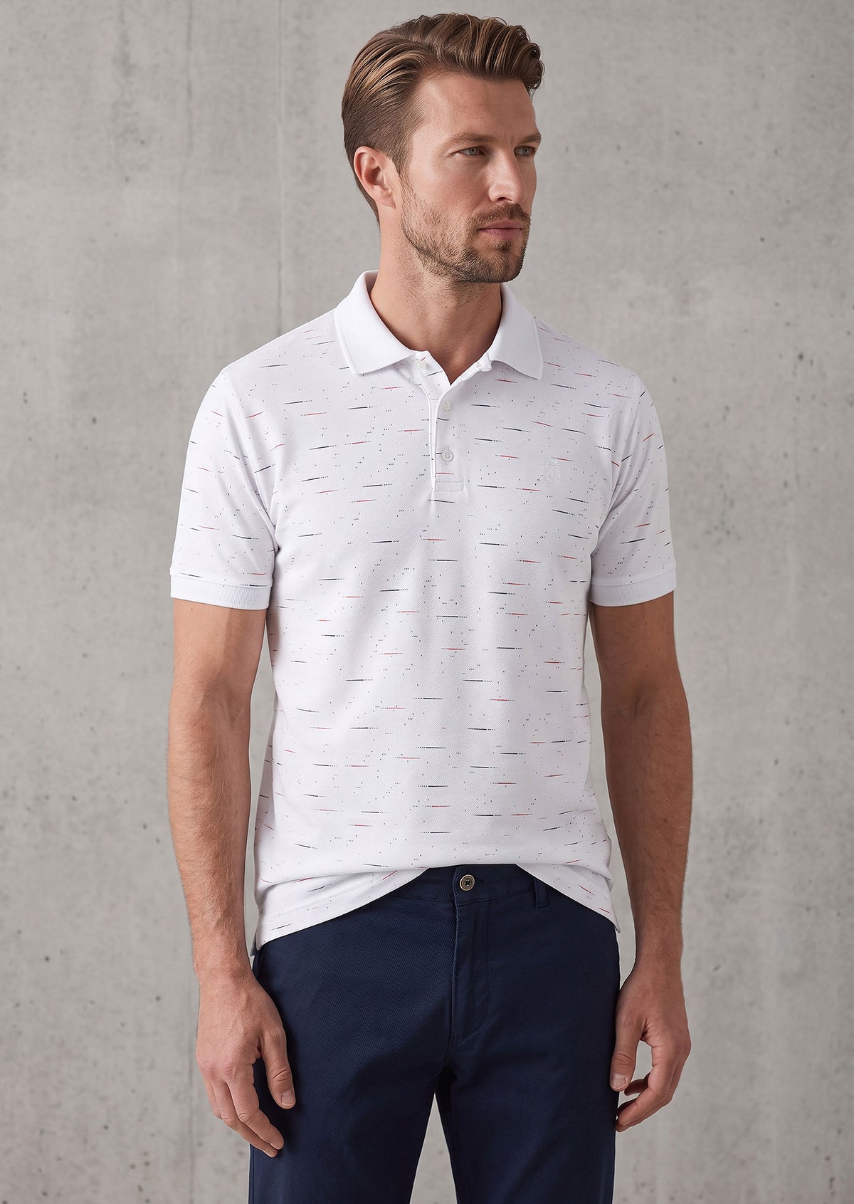White Polo T-Shirt