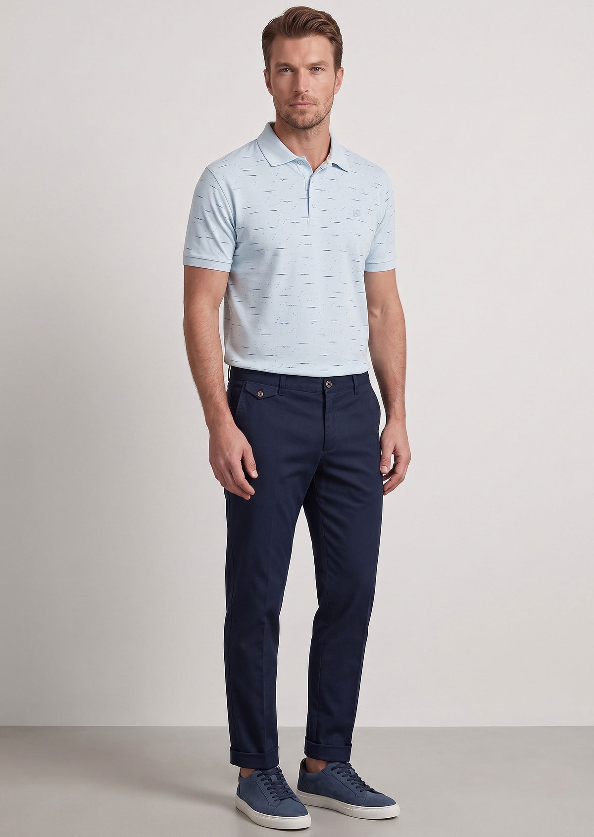 Blue Polo T-Shirt