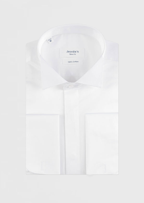 White Wing Collar Shirt