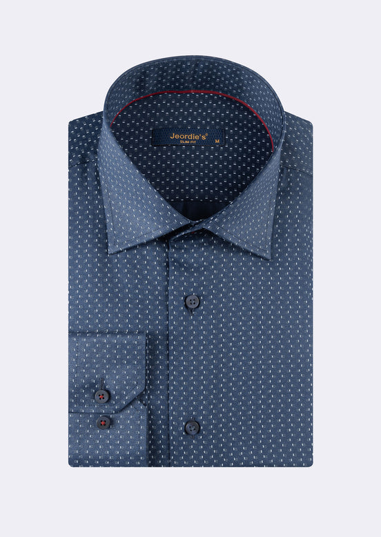 Navy - Grey Long Sleeve Shirt