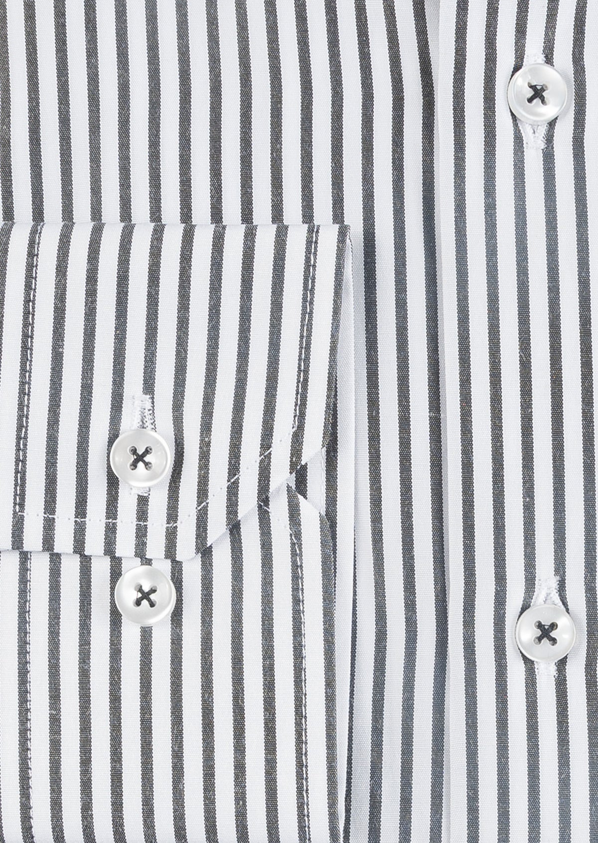 Black - White Long Sleeve Shirt