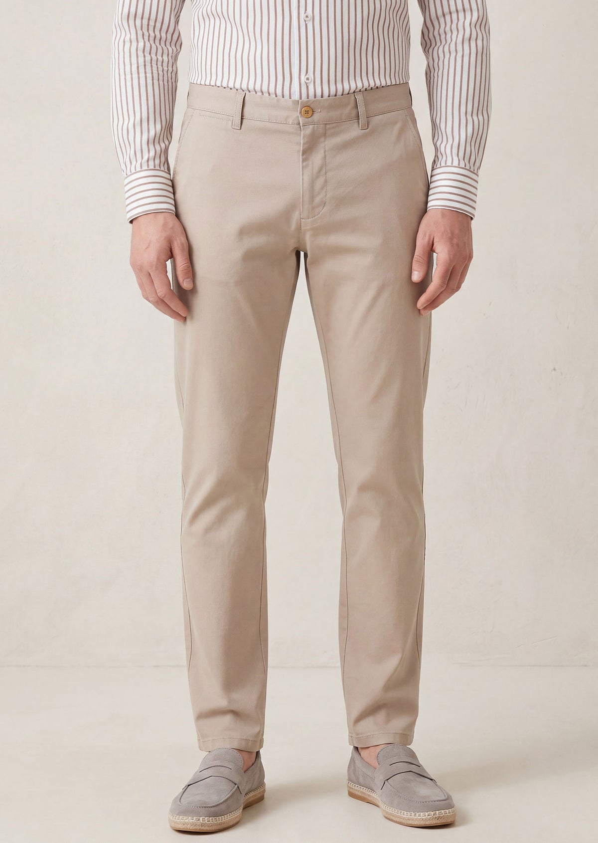Beige Chino & Casual Pant