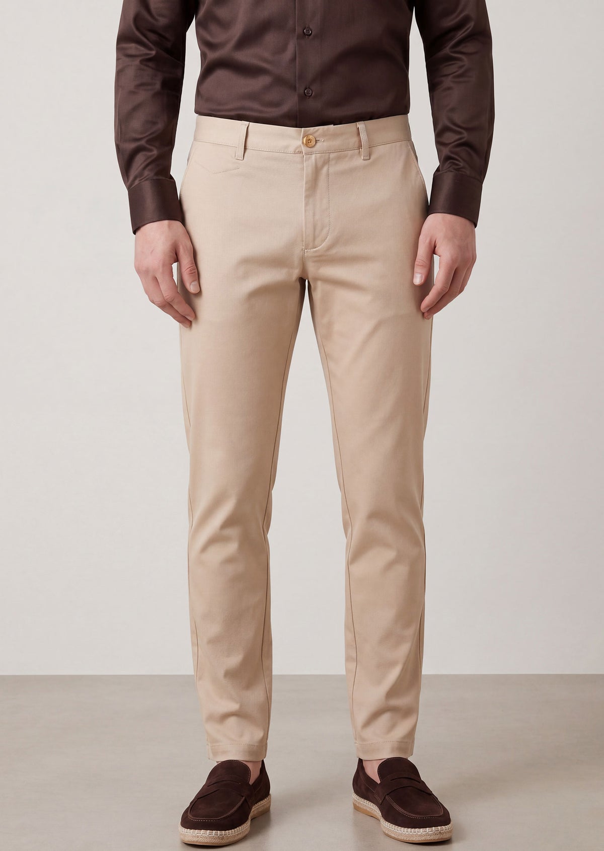 Beige Chino & Casual Pant