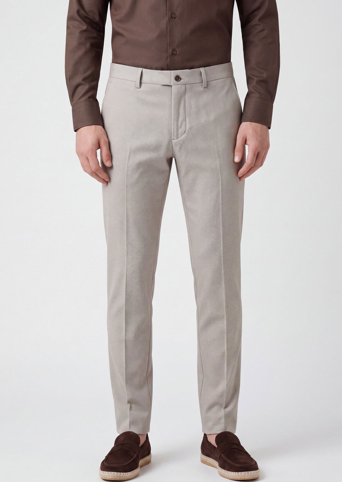 Grey Chino & Casual Pant